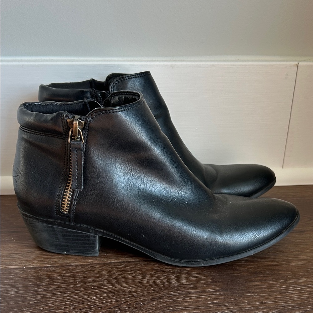 Mossimo Supply Co Black Ankle Booties | Black Ankle Booties | Black Boots